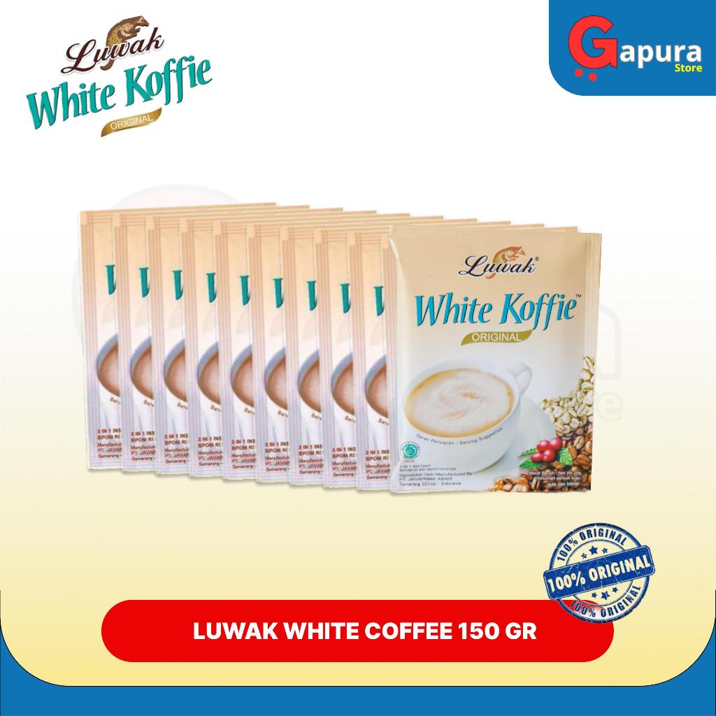 

KOPI LUAK WHITE CAFE 150 GR RENCENGAN