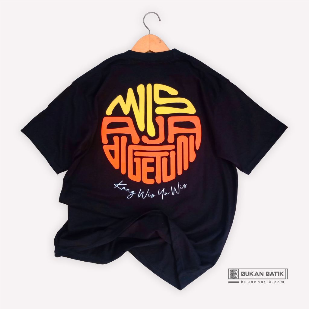 Kaos Cirebon Kota Udang Sunan Gunung Jati Baju Cirebon Jeh Cirebonan Original, WIS AJA DIGETUNI - HI