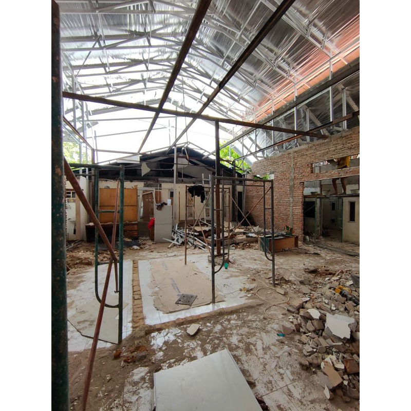 ganti atap rumah pakai baja ringan