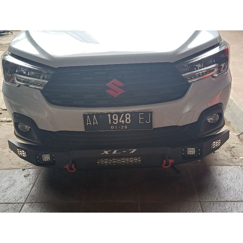 Tanduk towing bemper depan mobil suzuki xl7 model custom