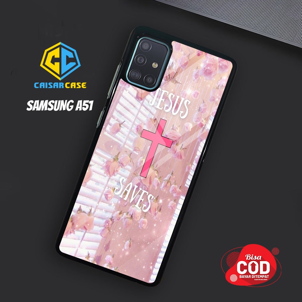 KAISAR CASE Case - Case SAMSUNG A51 Terbaru - 31 - Fashion Case Casing salib Hp Case Murah Hardcase 