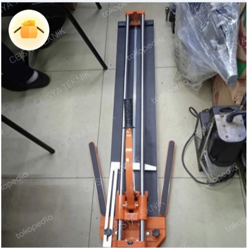OPT alat pemotong granit/keramik dorong 120 cm  1,2 meter
