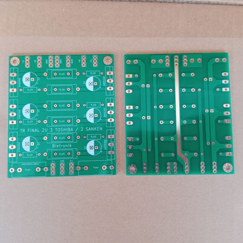 PCB TR FINAL 3 SET TOSHIBA/2 SET SANKEN 2U DOBEL LAYER