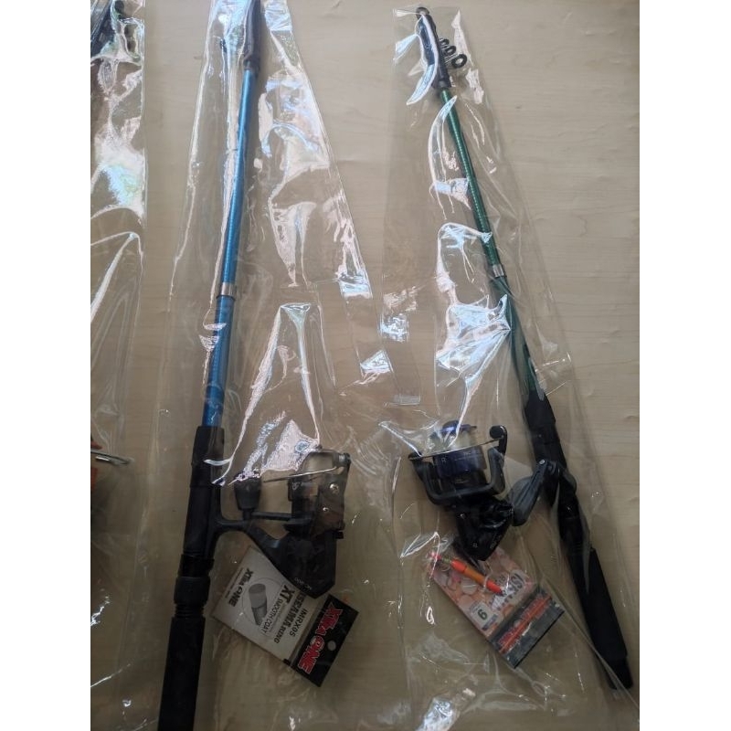 Joran + reel satu set