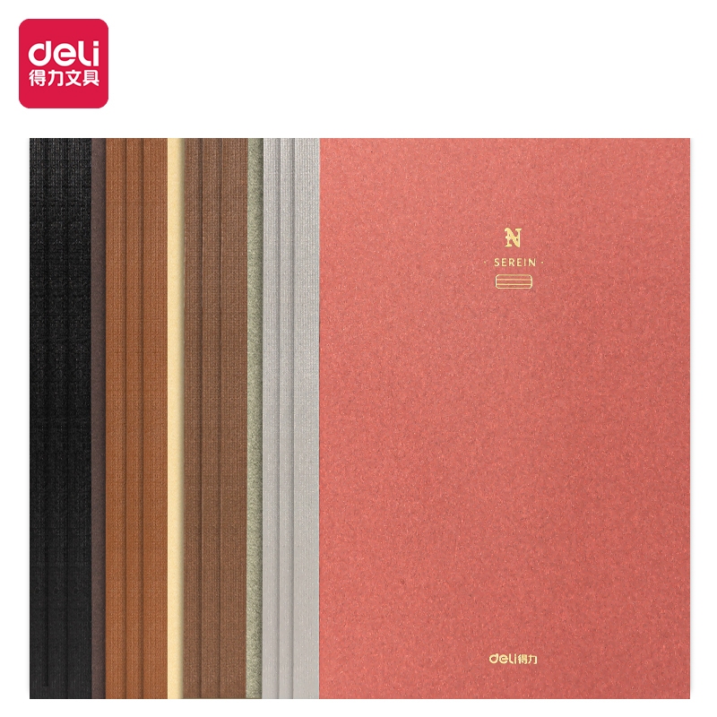 

( PROMO ) Deli Notebook / Buku Tulis Jahit/ Buku Spiral A5/B5 40/60 Halaman