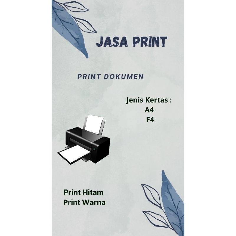 

Jasa print murah