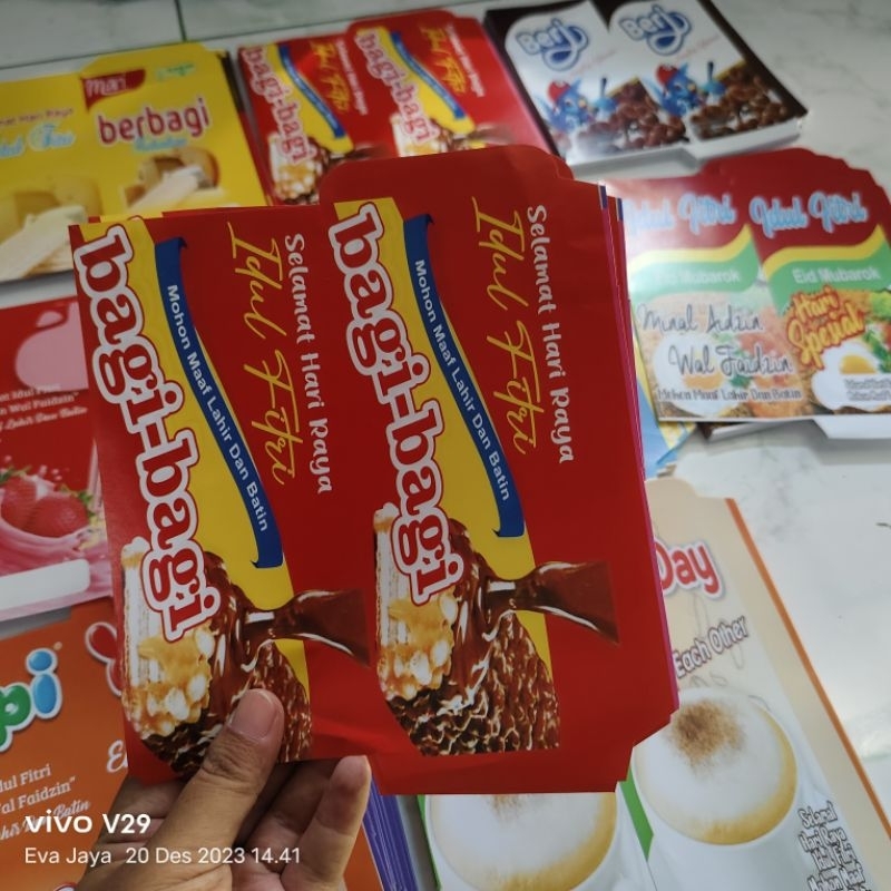 

1000 lembar amplop lebaran jumbo snack terbaru