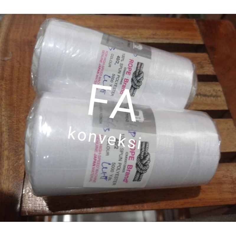 Benang jahit 40/2 (5000yard) /Benang jahit cap tambang