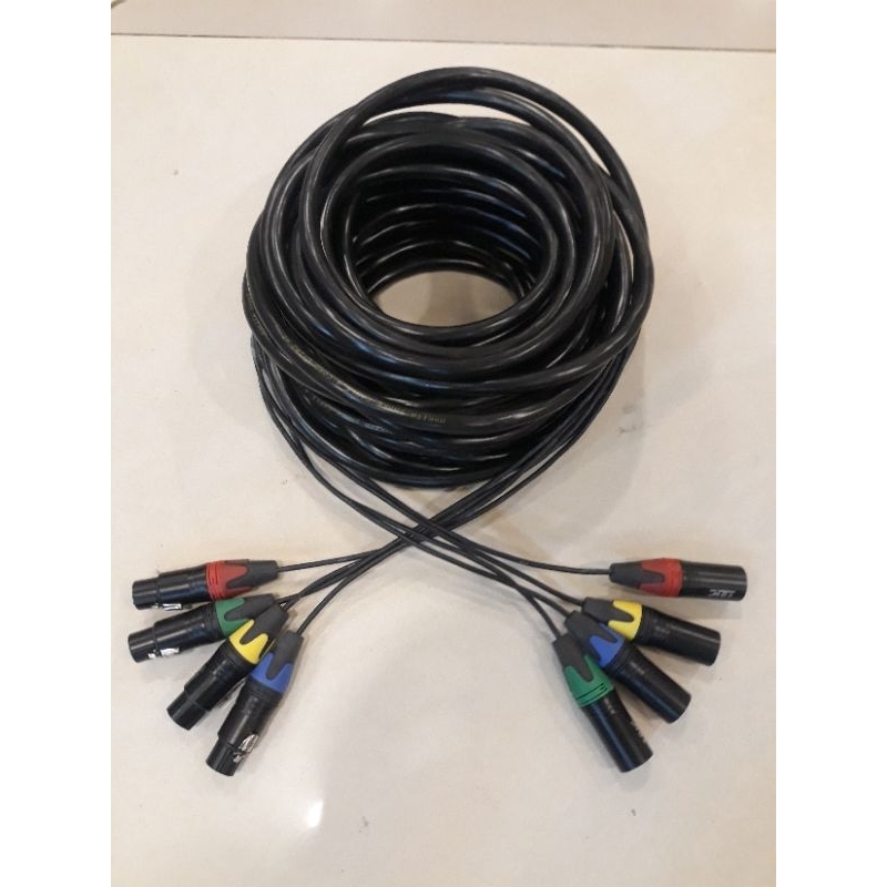 KABEL SNAKE 4CH PANJANG 10M