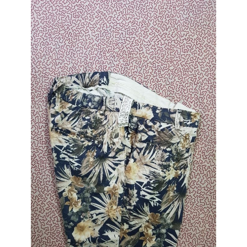 celana Zara Man floral