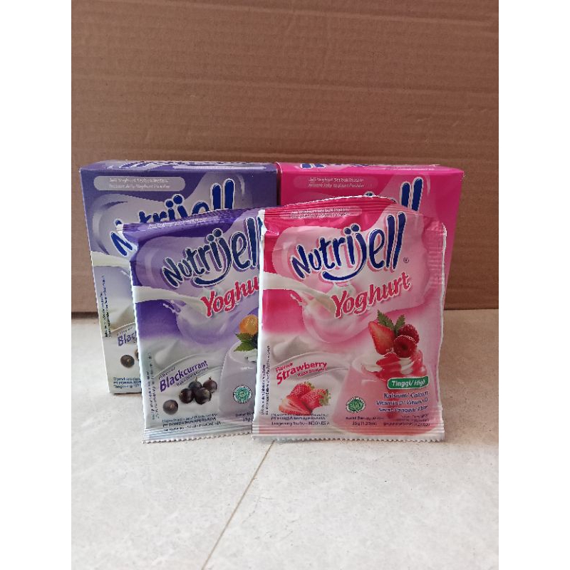 

Nutrijell Yoghurt Jeli Yoghurt Serbuk Instan 35gr