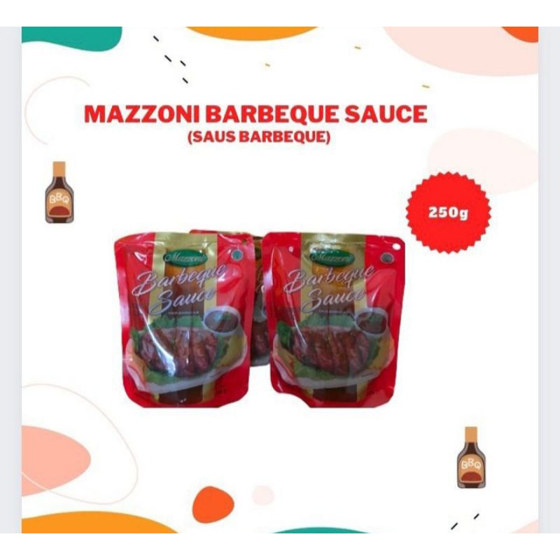 

MAZZONI SAUS BARBEQUE 250GR