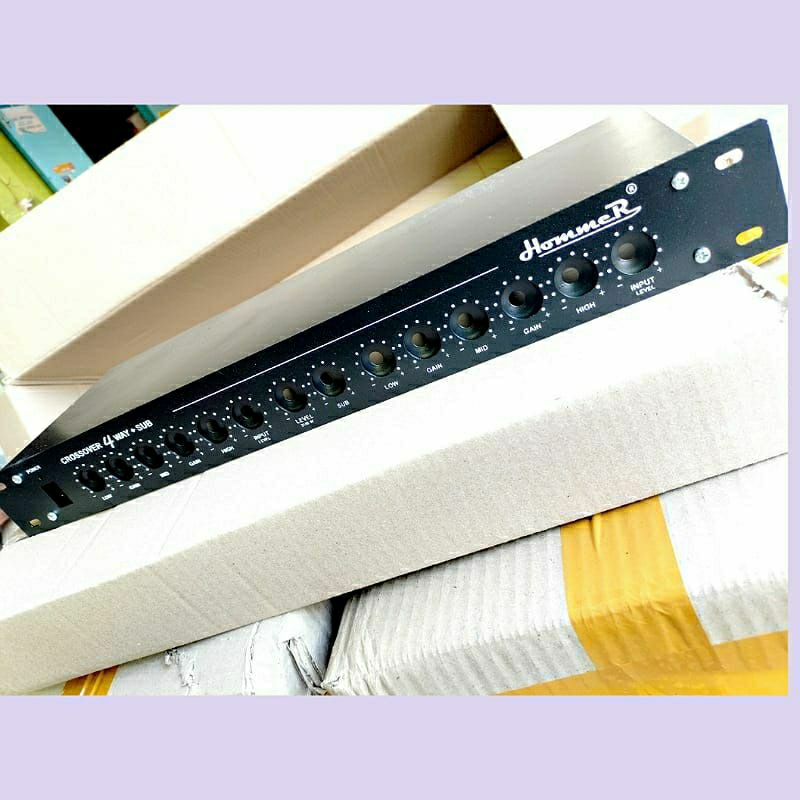 BOX CROSSOVER 4 WAY+SUB hammer