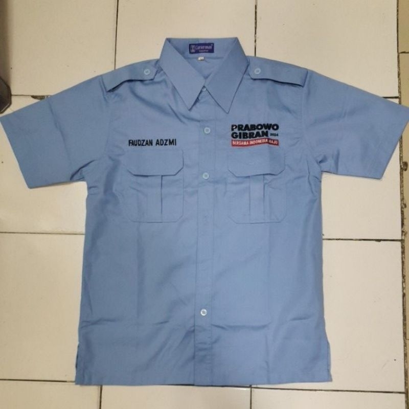 kemeja prabowo gibran