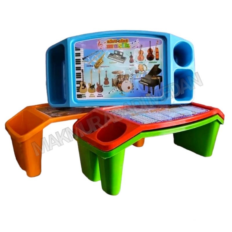 Meja Belajar Plastik 811 Phylia / Meja Belajar Anak Anak Plastik / Meja Laptop Plastik Murah Warna W