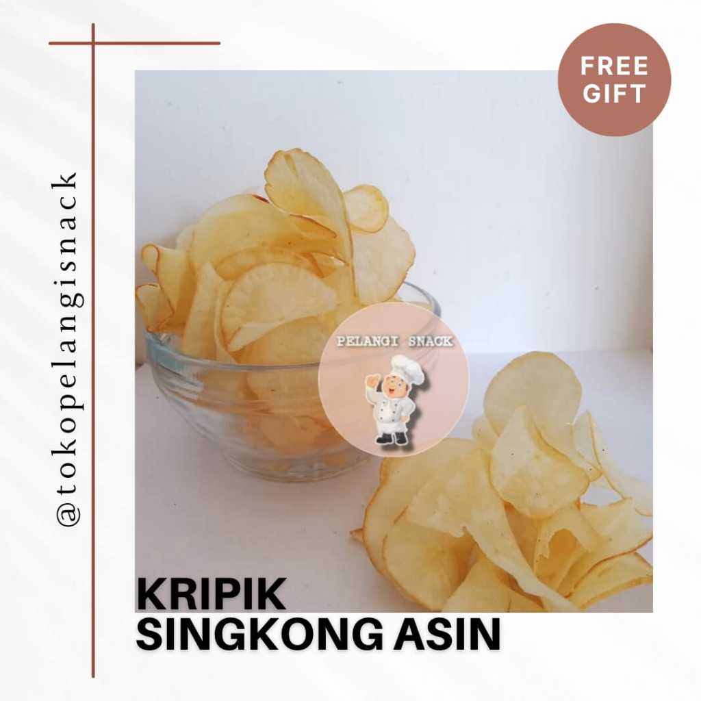 

[250 gr] SINGKONG ASIN 250gr / KERIPIK SINGKONG ASIN / KRIPIK SINGKONG GURIH / SINGKONG RENYAH