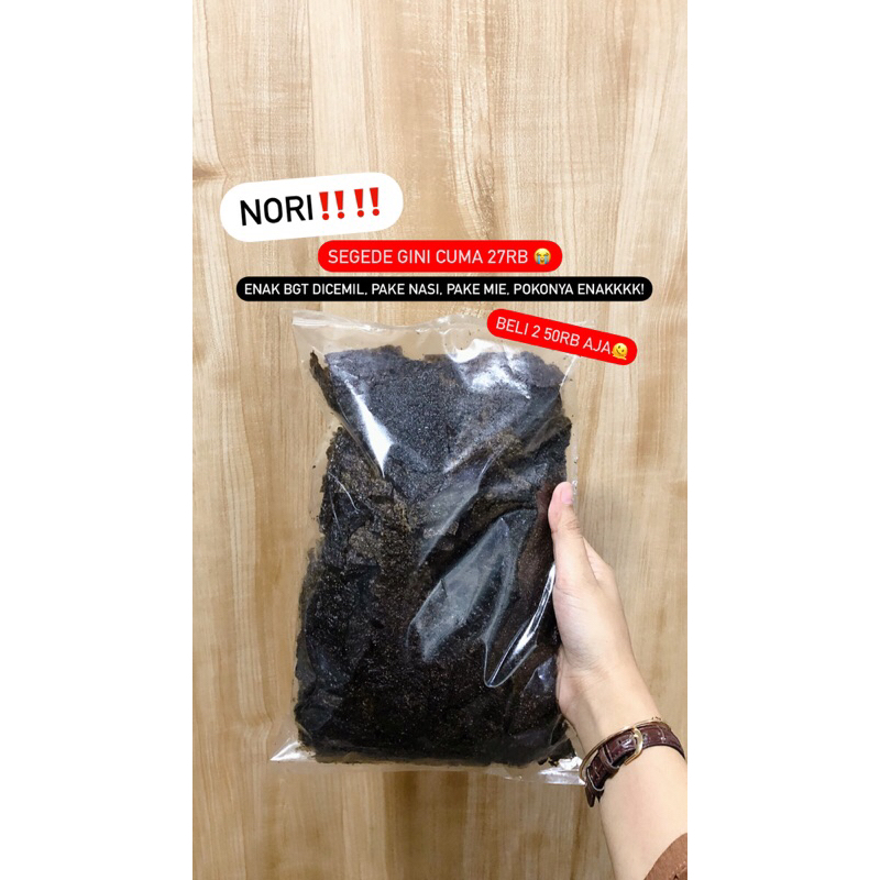 Nori rumput laut kiloan eceran