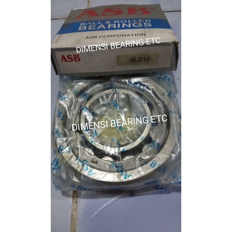 CYLINDRICAL ROLLER BEARING NU 310 ASB / NU310 ASB