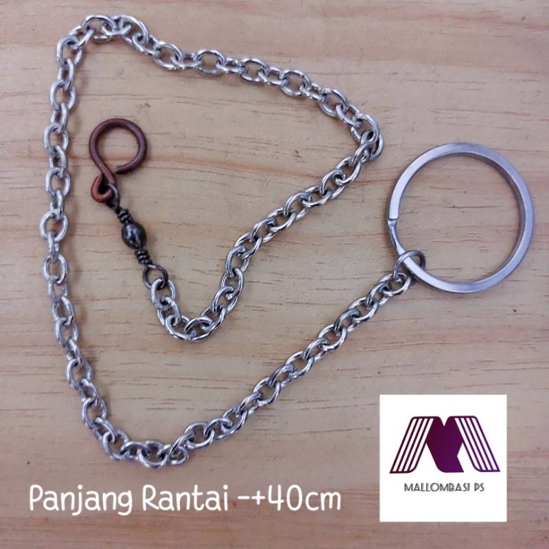Rantai Segel Ikat Kaki Burung Nuri Dora Paltem dll
