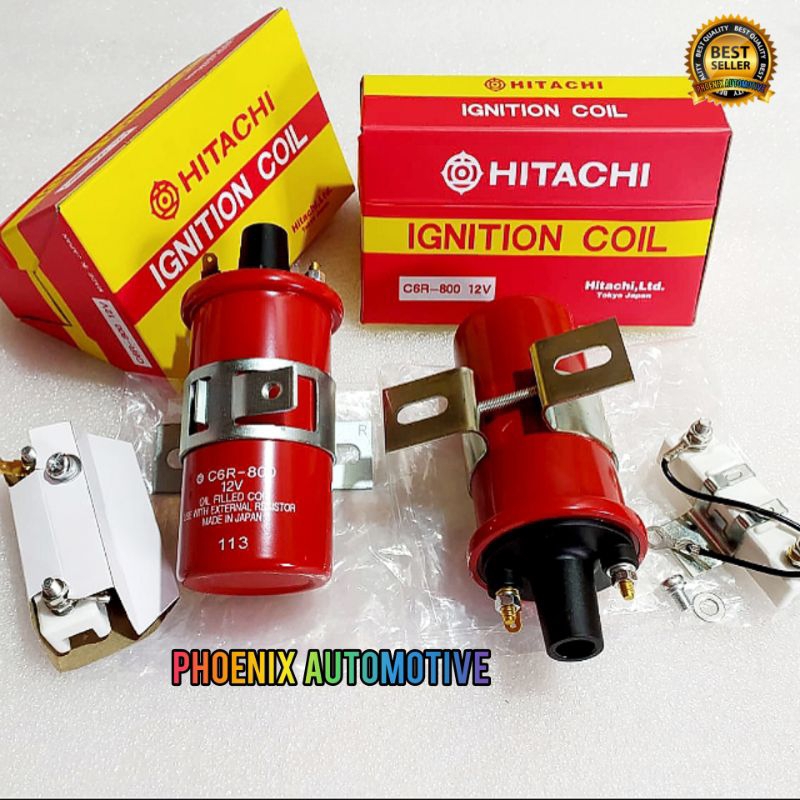 ☑️ COIL IGNITION PANJANG (LONG) KIJANG 5K (UNIVERSAL) MERK HITACHI