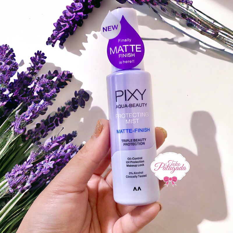 [BISA COD] PIXY Aqua Beauty Protecting Mist Matte Finish - Pixy Setting Spray - Setting Spray Matte 