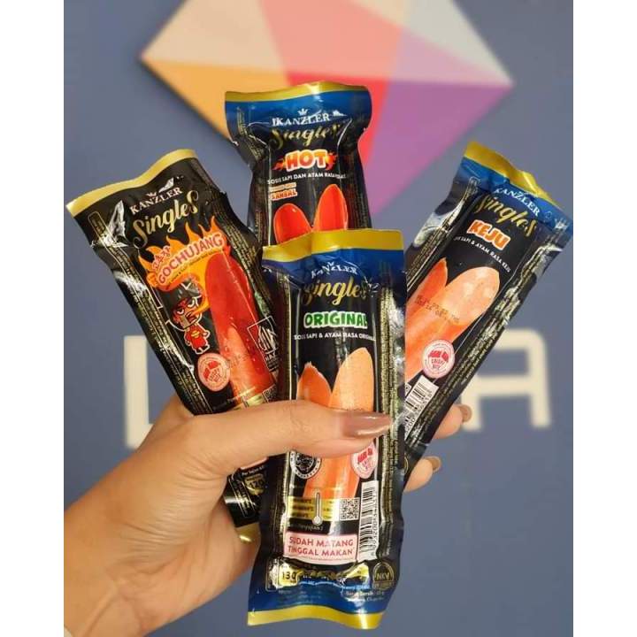 

SOSIS KENZLER SINGLE / BAKSO SINGLE VARIAN RASA LENGKAP ORIGINAL / KEJU / HOT / GOCHUJANG / MINI / BAKSO ORIGINAL / BAKSO KEJU / BAKSO HOT / BOX / PEDAS