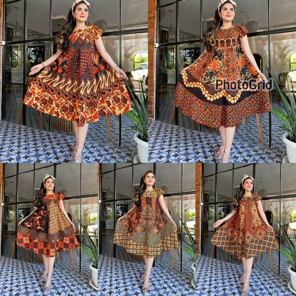Daster Busui Klok Payung Daster Sogan Daster Batik Jumbo