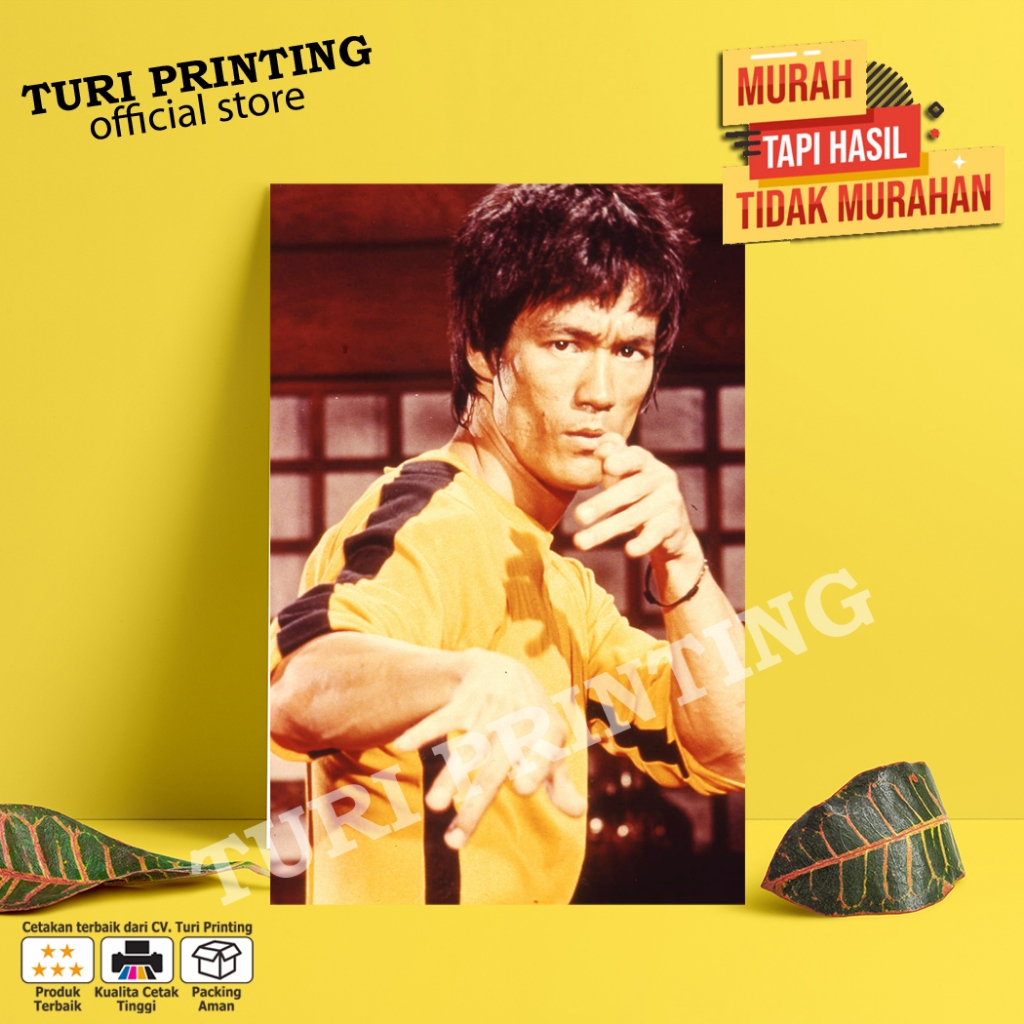COD POSTER DINDING, HIASAN DINDING, POSTER BRUCE LEE