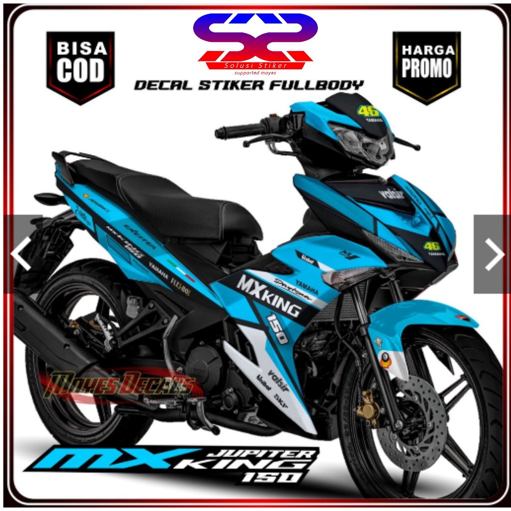 Decal Stiker Motor Yamaha Jupiter Mx King 150 Fullbody Motif Keren