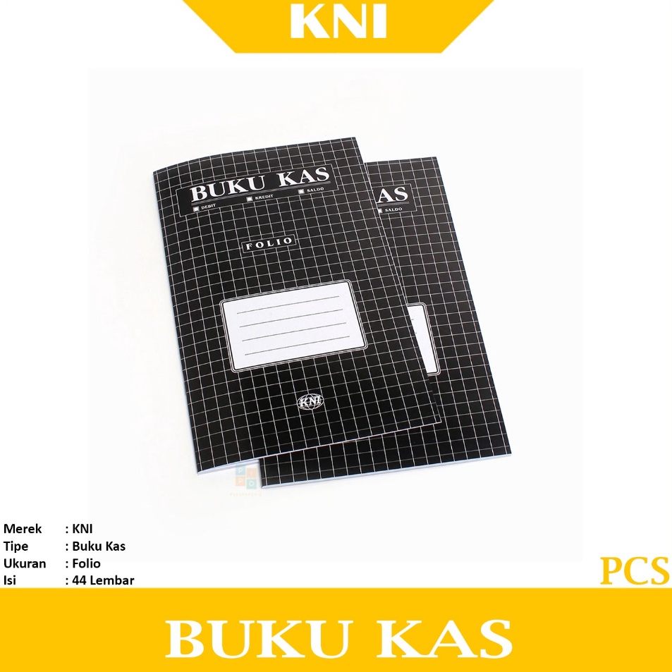 

Seller KNI Buku Kas Folio Buku catatan kas ukuran Folio Pcs