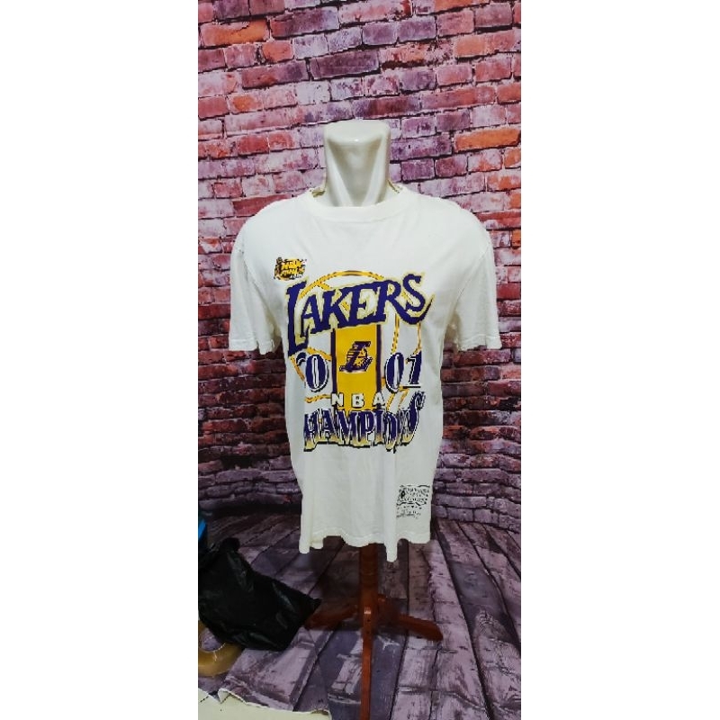 Kaos Vintage LA Lakers Champion 2001 Second