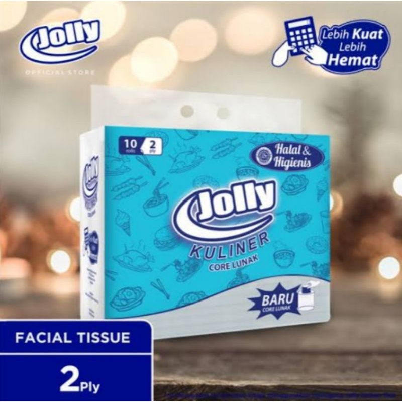 Tissue Jolly 700 Gram 2 Ply (Tisu Wajah)