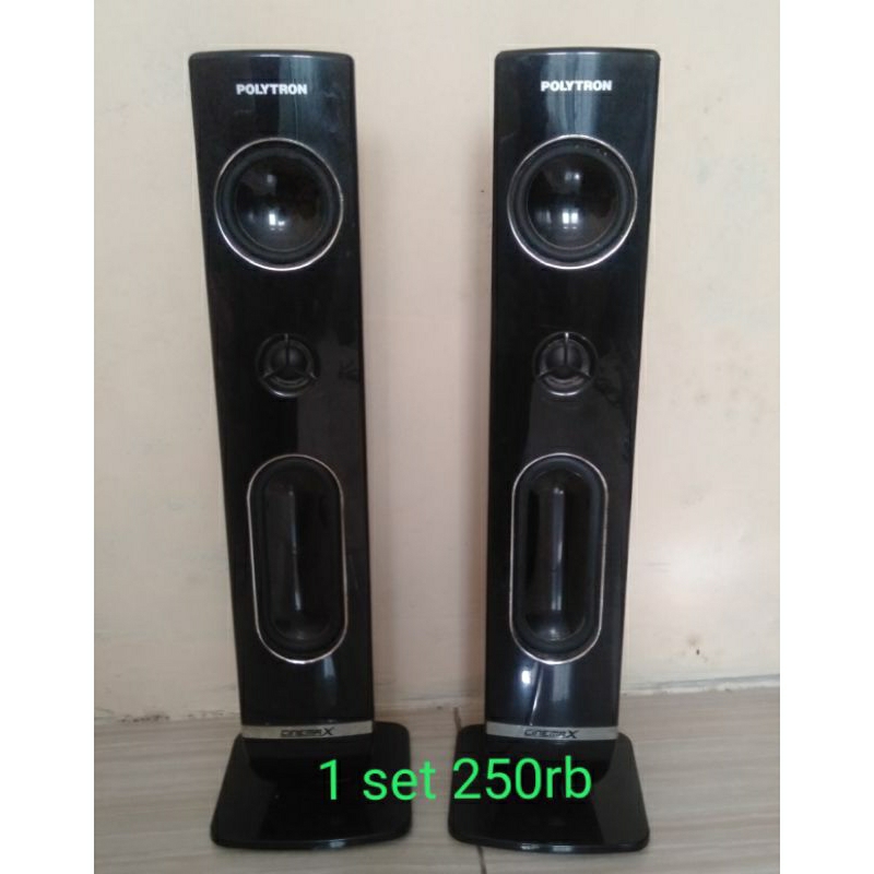 speaker SPEAKER TV LED POLYTRON PASIF TIHANG 32 40 inch
