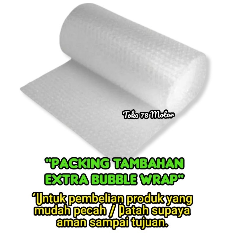 

Packing Tambahan Extra Bubble Wrap