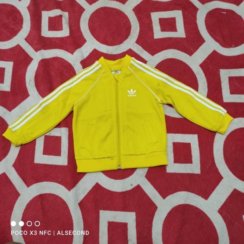 jaket anak tracktop adidas 1,5 tahun