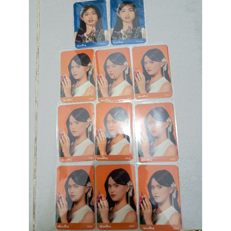 Photocard Flowerful jkt48 | Michie, Adel