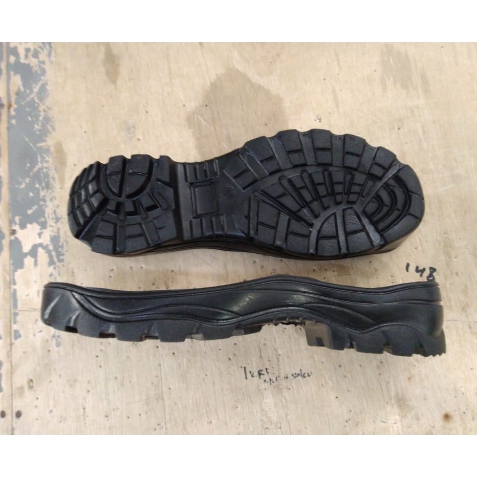 BigSale COD Outsole Sepatu PDL ARMY TNI POLRI Sole Sepatu Boots Rubber size 38 sd 45