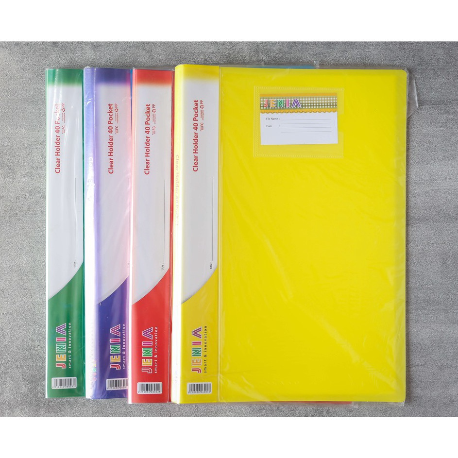 

Ready Clear Holder Polos 6 Poket Folio