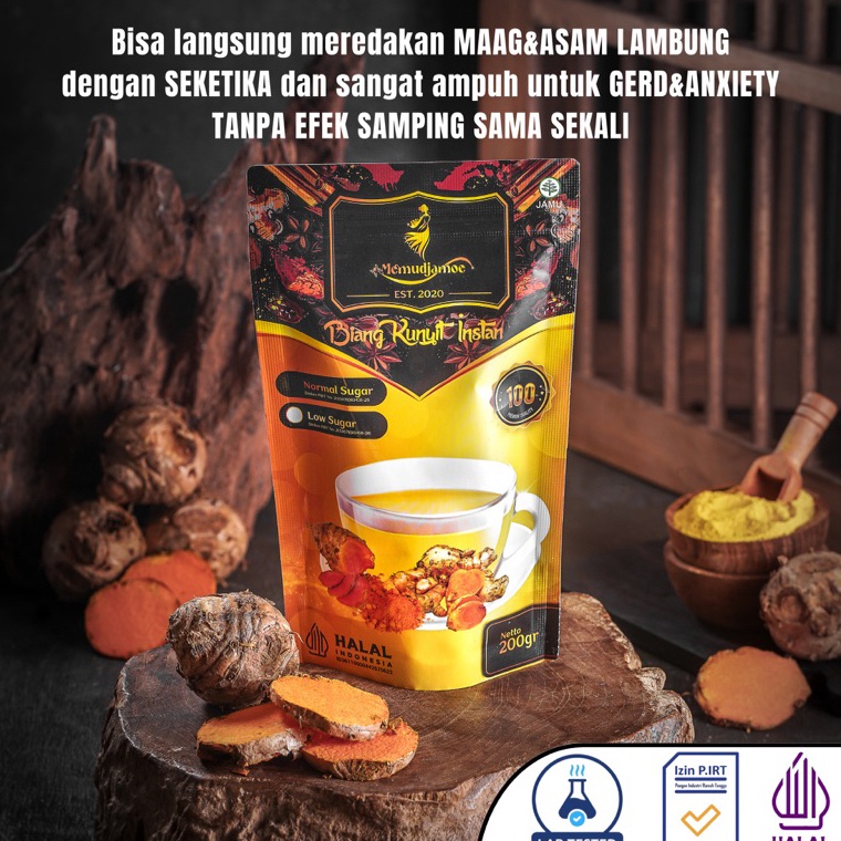 

OYU64 Kunyit Bubuk Biang KunyitPaling Ampuh Untuk GERDANXIETY AslamMaag Kronis Langsung proses