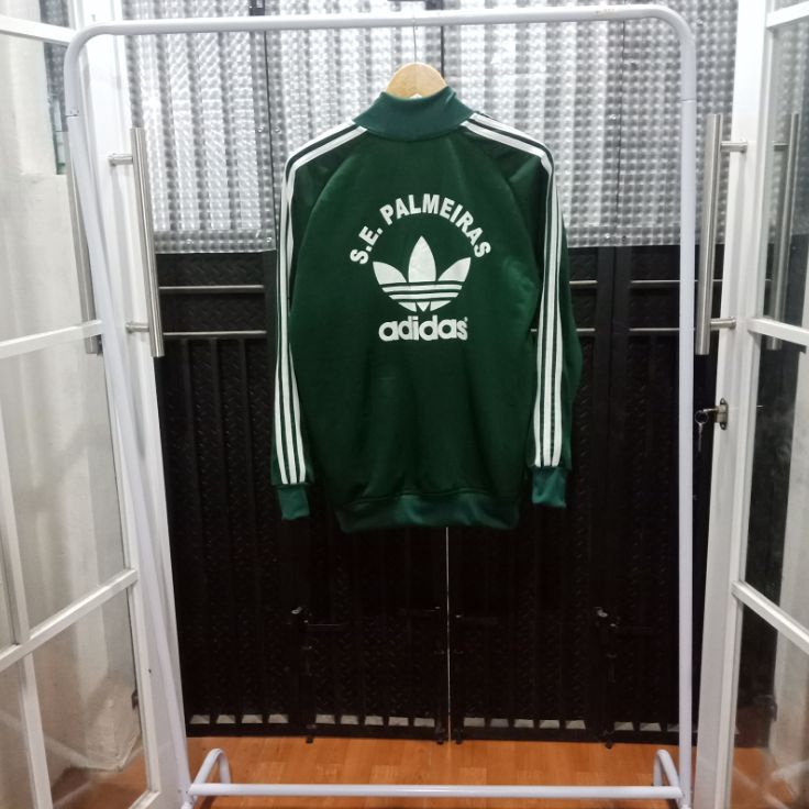 TERLARIS JAKET TRACKTOP ADIDAS SEFALMEIRAS HIJO PUTIH