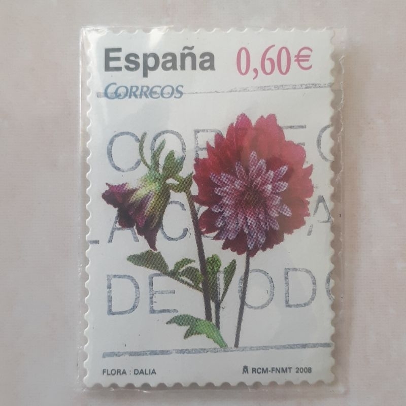 

Perangko Spanyol Flora and Fauna (2008) (Dahlia) Tahun 2008