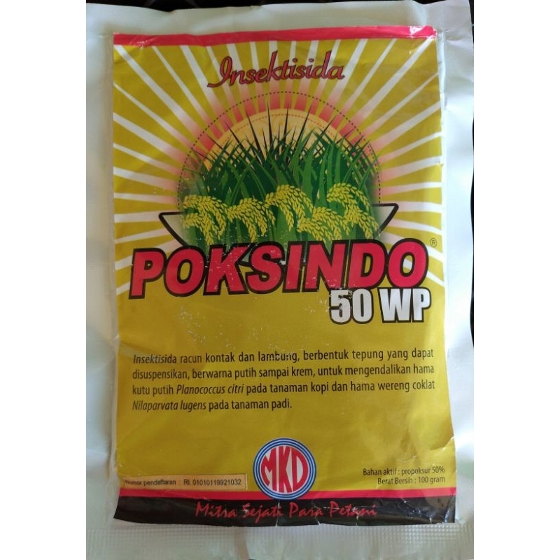 INSEKTISIDA POKSINDO 50WP 100 GRAM