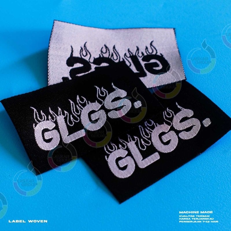 

label woven 3x6 cm label bordir label bordir nama label bordir hijab label woven custom label woven murah label woven label woven damask label woven premium