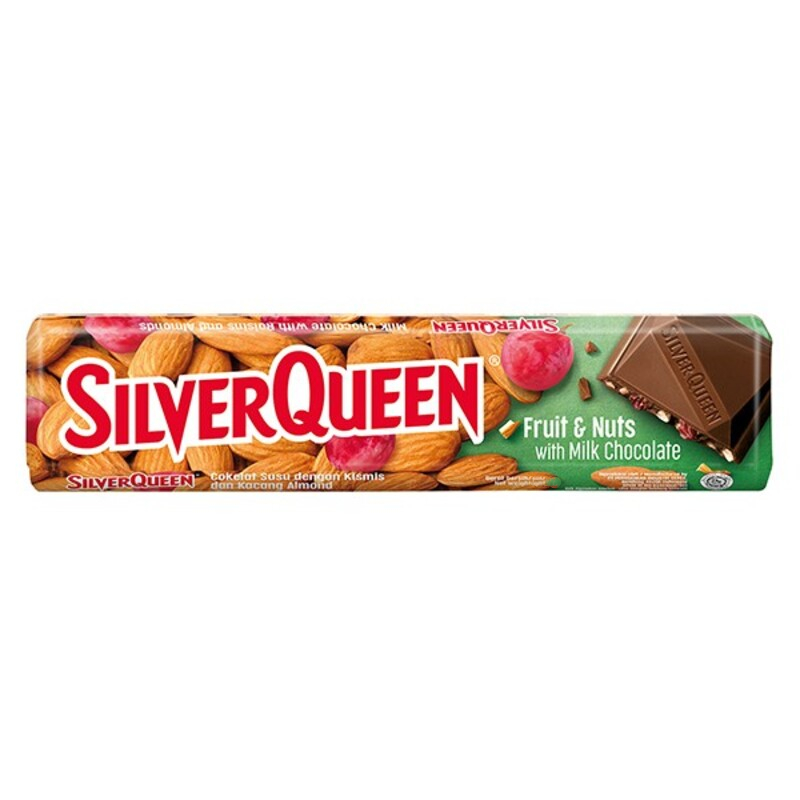 

SilverQueen Milk Chocolate Fruit & Nuts 58 g