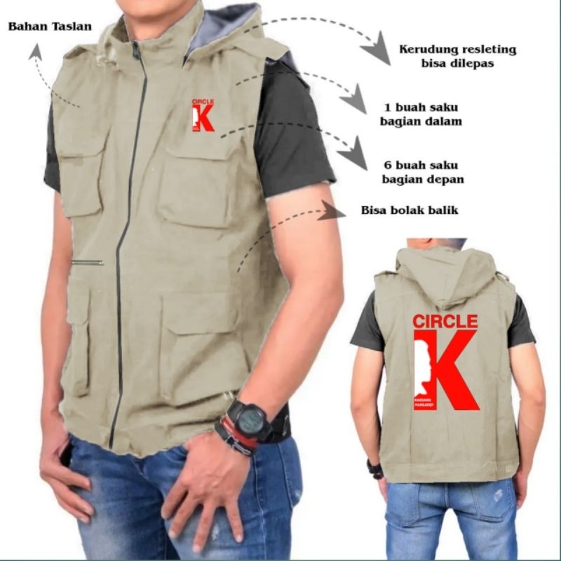 JAKET ROMPI CIRCLE KAESANG / ROMPI KANTONG 4 / ROMPI KEMBUNG