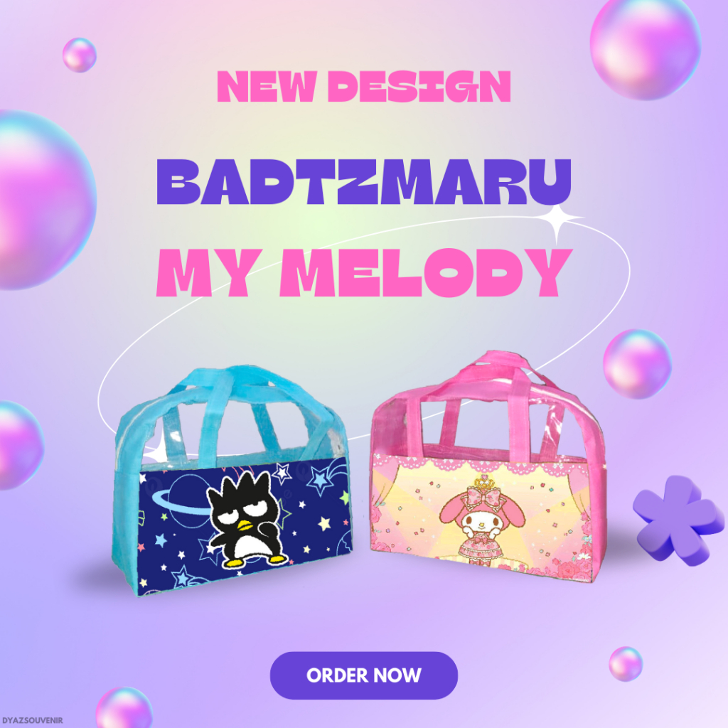 

Tas Ultah My Melody Badtzmaru Sanrio