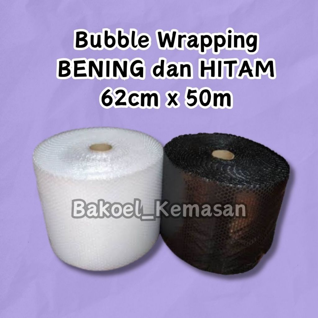 

Bubble Wrapping / Bubble Wrap / Plastik Gelembung / Plastik Bubble 62cm x 50m