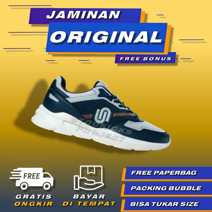 Sepatu Unerd Virtus Navy Mist Original Sepatu Sneakers Casual Sport Sepatu Pria Wanita Unerd Origina