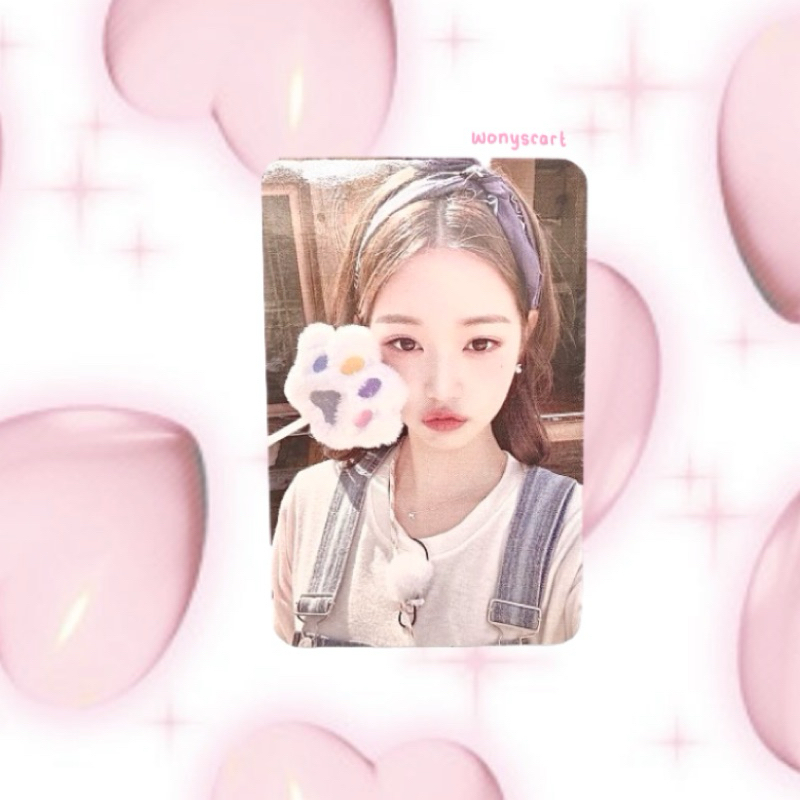 [READY] wonyoung ive photocard pob beatroad i am