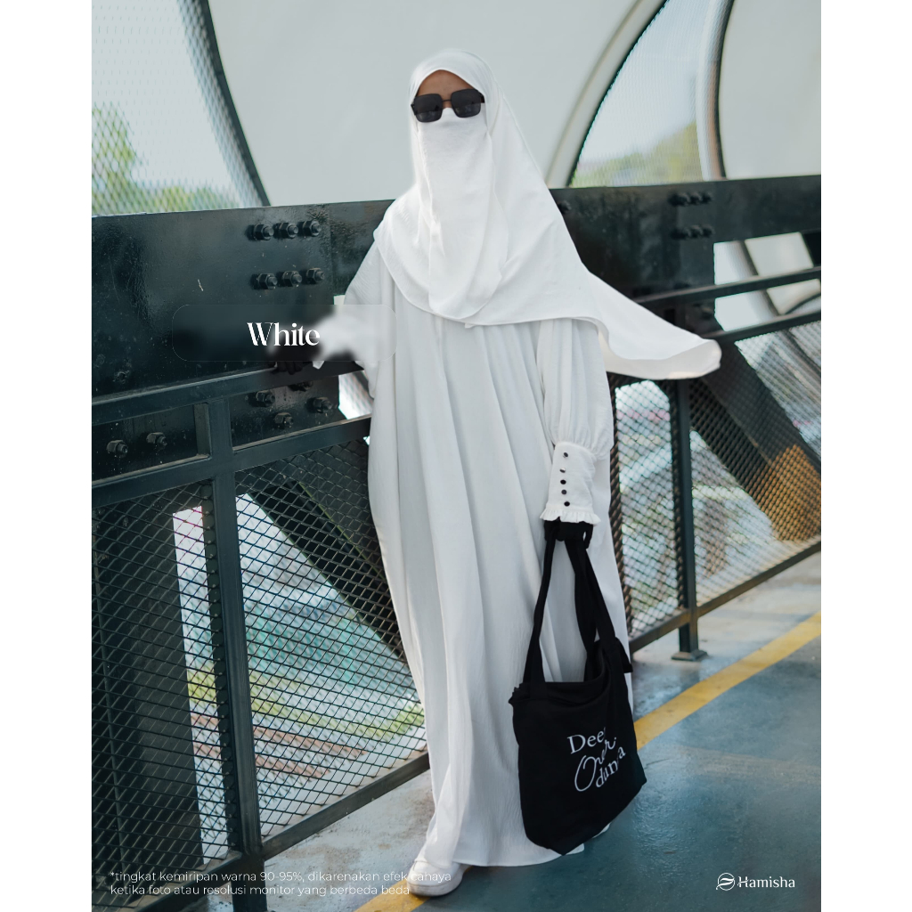 MAHIRA ABAYA KAFTAN ARABIAN PREMIUM PASHMINA SET CRINKLE AIRFLOW Elegant Abaya Original by Hamisha